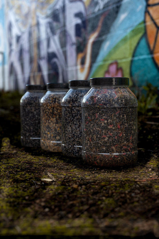 4 x Shelf Life Jars - Impact Particles 