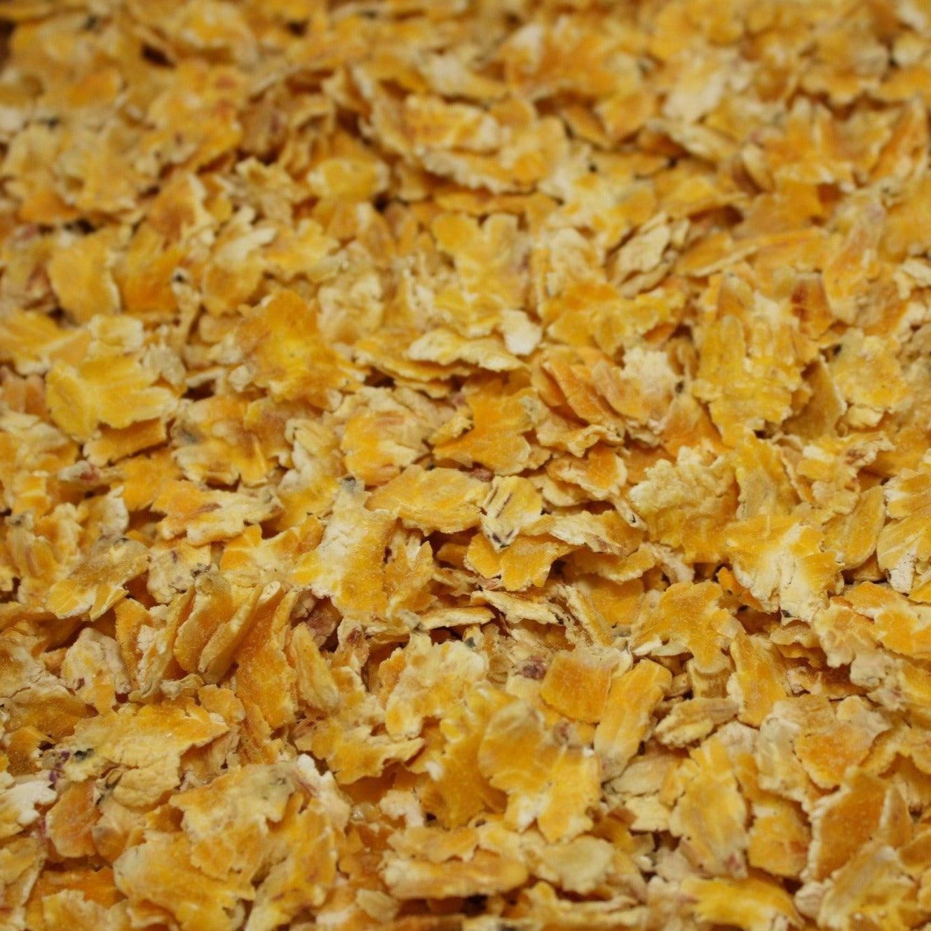 Flaked Maize (Dry) - Impact Particles 